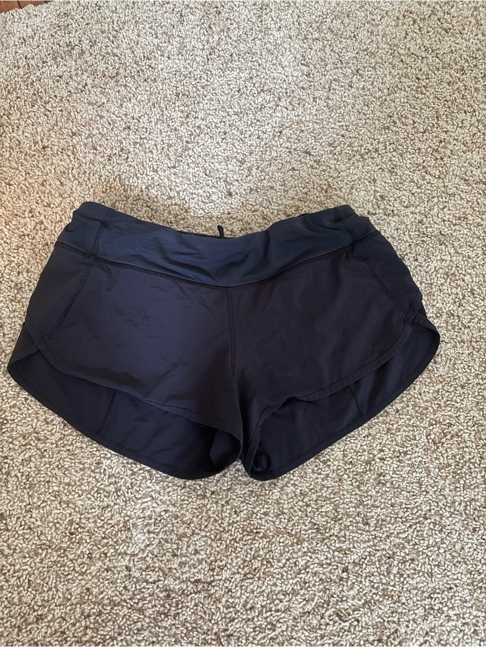 lululemon athletica Black Lightweight Running Shorts